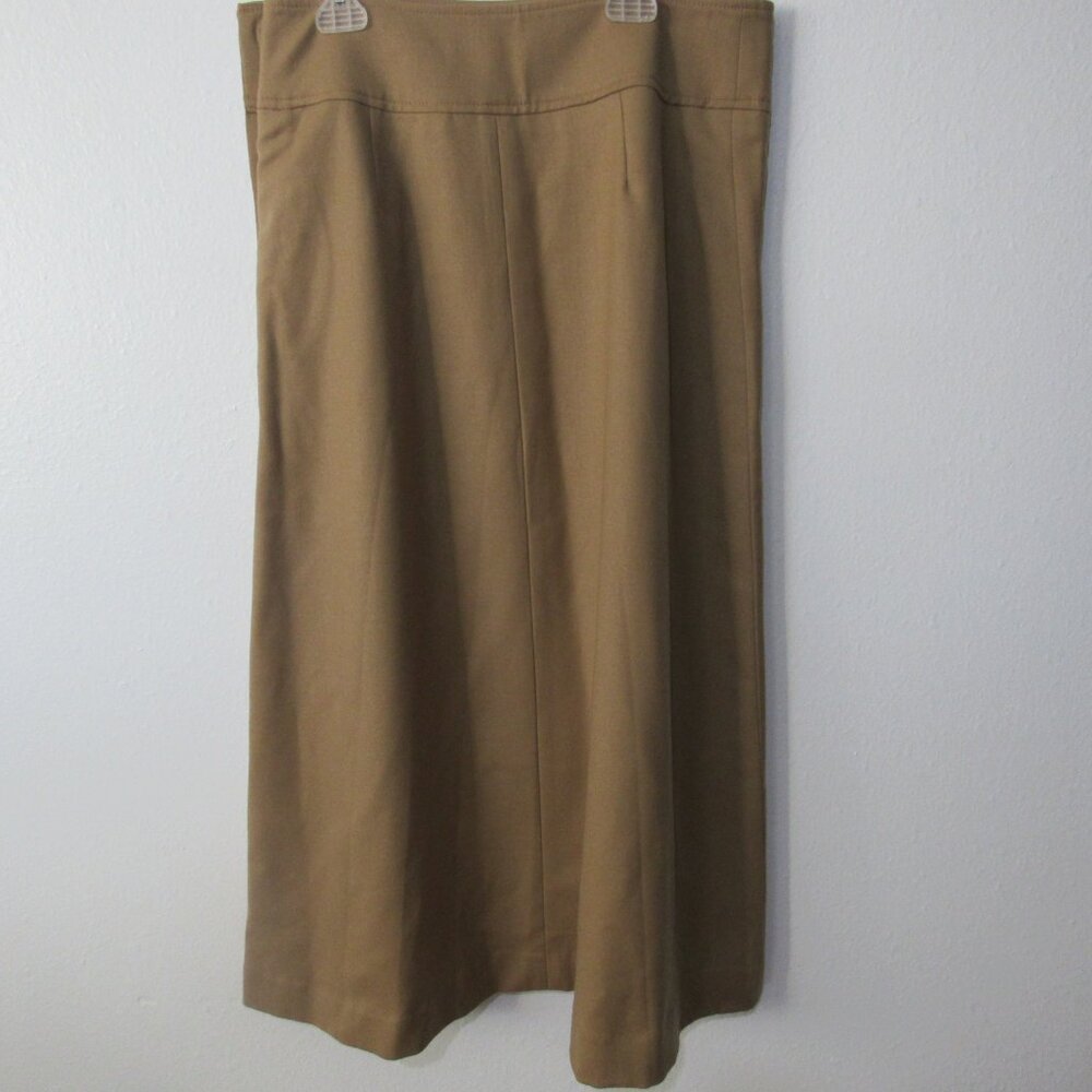 Talbots SZ 6 Camel Midi Skirt - Picture 5 of 8